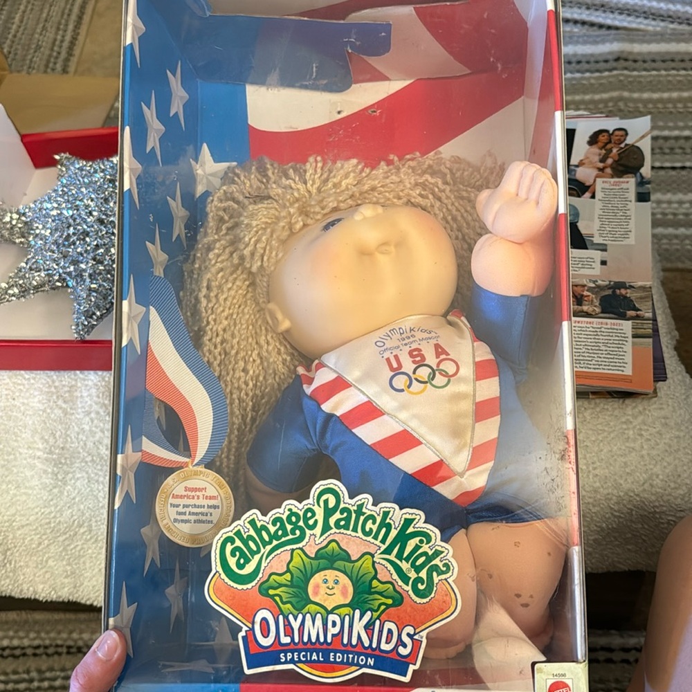 1996 olympikid cabbage patch doll